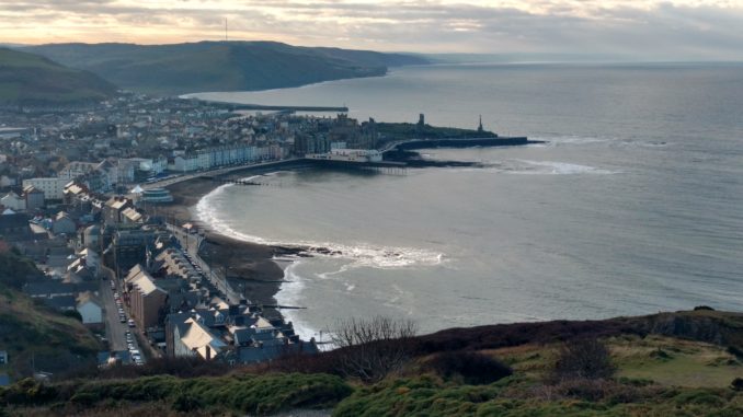 aberystwitth town view